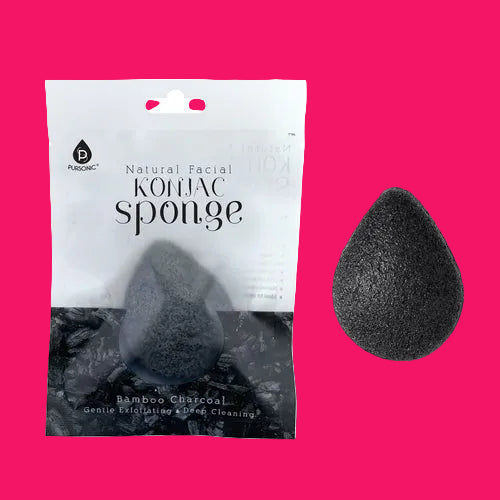 Natural Bamboo Charcoal Konjac Sponge