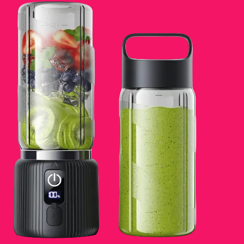 Portable Blender, Small Smoothie & Shake Maker with 8 Blades, Compact
