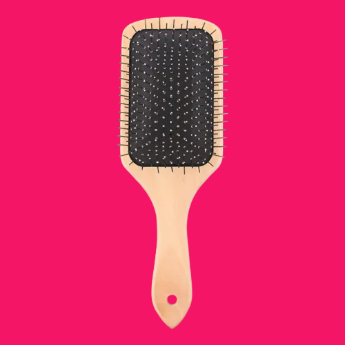 Anti-Bacterial Bamboo Hair Brush Wooden